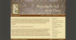 Desktop Screenshot of kcrestorationinc.com